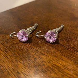 Sabika pink earrings